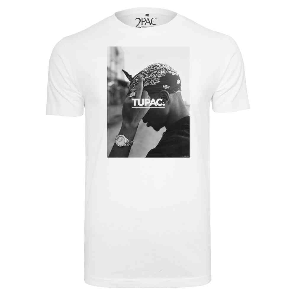 Mister Tee Tupac - 2Pac F*ck The World Heren T-shirt - Wit